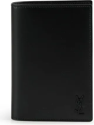Saint Laurent Tiny Cassandre Passport Case