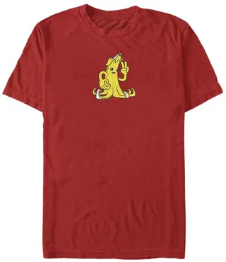 Fifth Sun Men's Peely Peace Short Sleeve Crew T-shirt