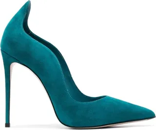 Ivy 120mm scalloped pumps