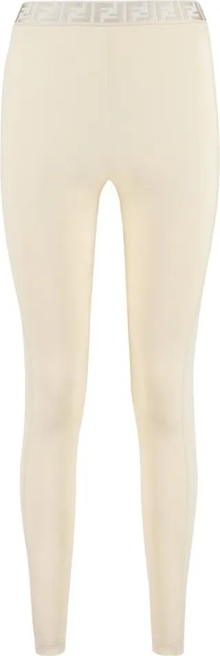Fendi FF Logo Waistband Leggings