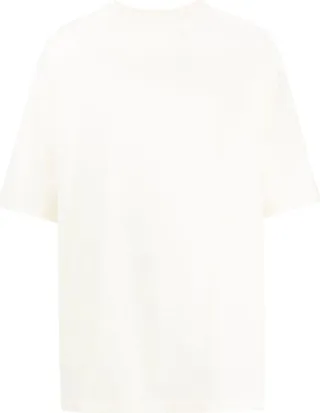 short-sleeved jersey-knit T-shirt