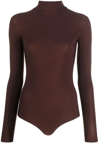 MM6 MAISON MARGIELA- Turtle-neck Bodysuit