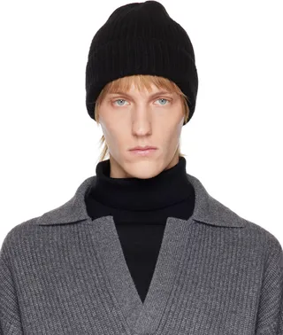 LISA YANG Black Martigny beanie