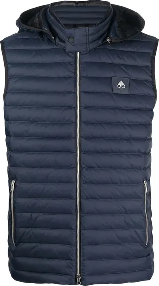 Zip-Up Hooded Gilet