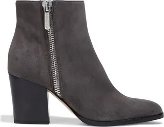 Suede ankle boots