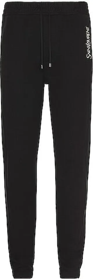 Saint Laurent Old School Sweatpants in Black