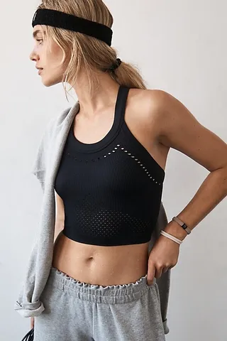 Serendipity Crochet Crop by FP Movement at Free People