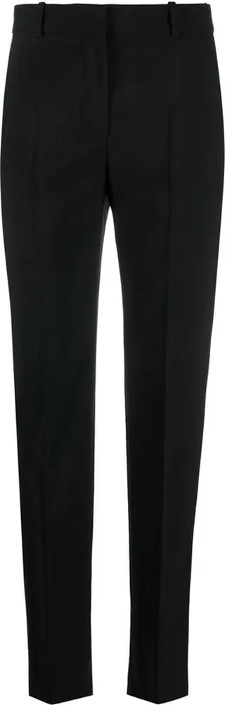 Straight-Leg Wool Trousers