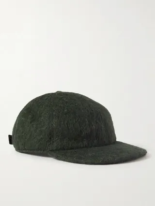 Chamar Logo-Embroidered Felt Baseball Cap