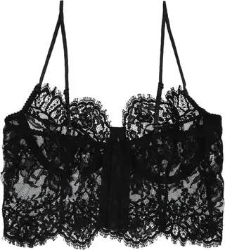 Dolce & Gabbana Lace-Detailed Corset-Bra
