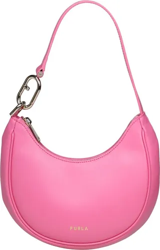 Shoulder Bag In Leather Pink