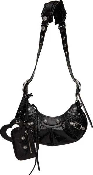 Balenciaga Black XS 'Le Cagole' Shoulder Bag