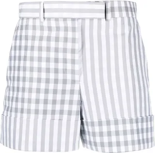 Gingham Check Tailored Shorts