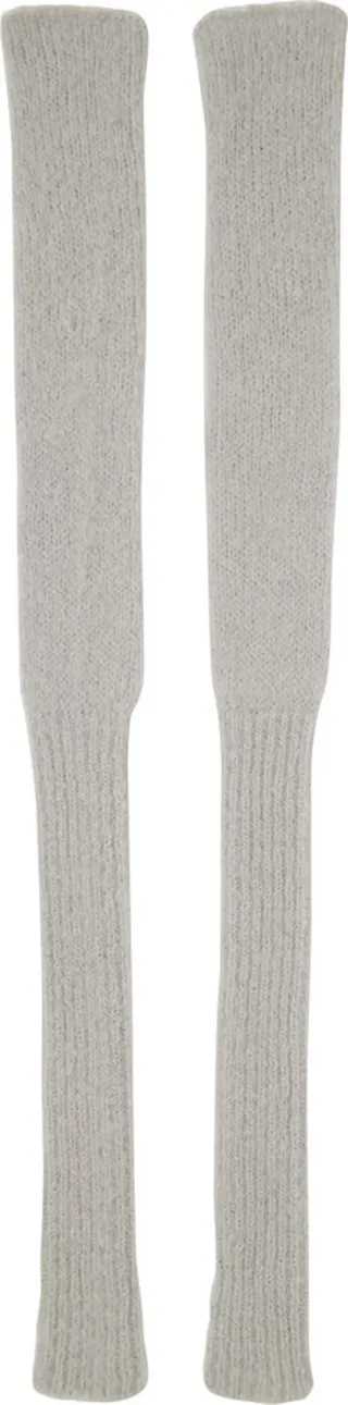 Rick Owens Gray Rasato Sleeves