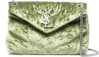 small Puffer velvet shoulder bag