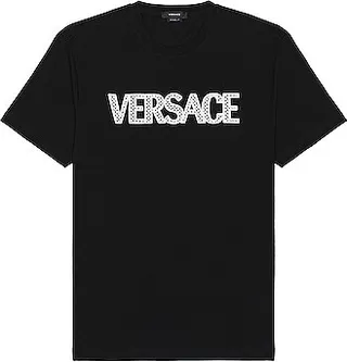 VERSACE T-shirt in Black