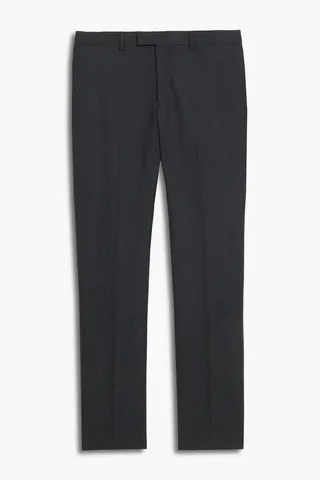 Wool suit pants