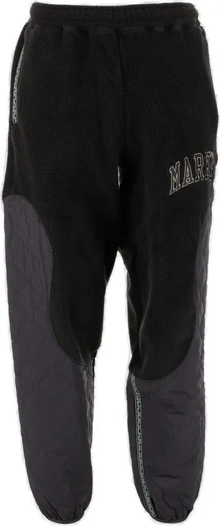 Puma Quilted-Panelled Drawstring Track Pants
