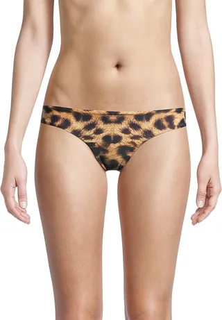 Jungle Ruched Bikini Bottom