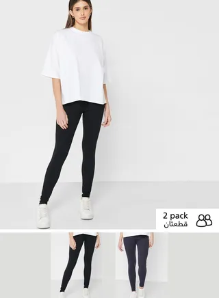 2 Pack High Waist Leggings