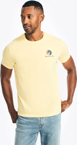 Sustainably Crafted Sunset Vibes Graphic T-Shirt