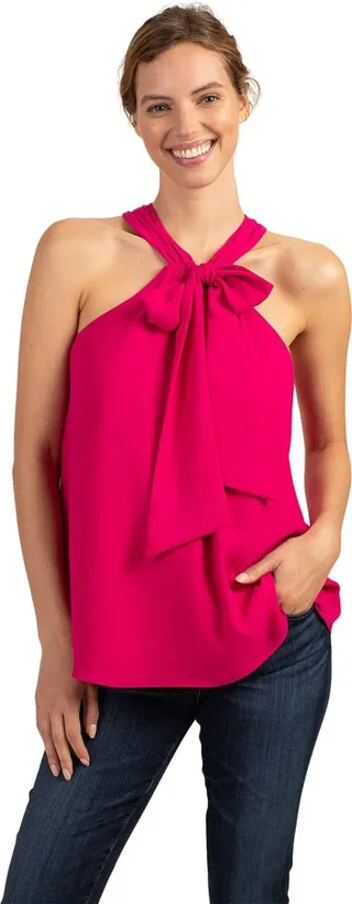 Trina Turk Women's Halter top with Bow
