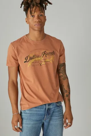 Yellowstone Dutton Ranch Script Tee