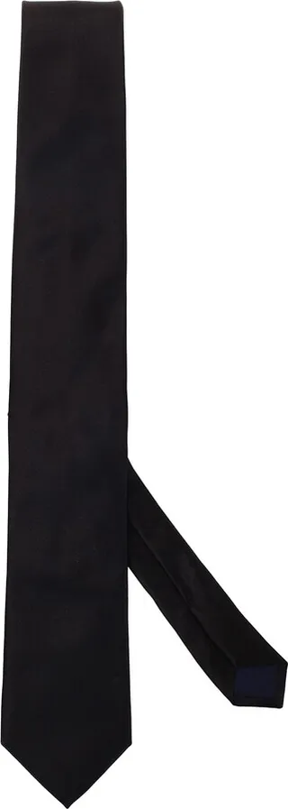 Black Silk Tie