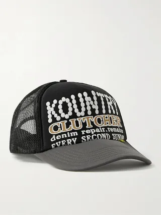 Kountry Pearl Clutcher Printed Twill and Mesh Trucker Hat