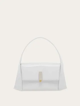 Ferragamo Women Geometric shoulder bag (S) White