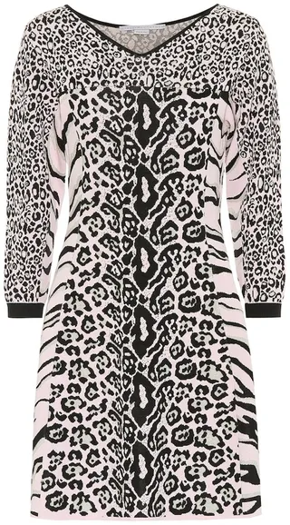 Animal-motif dress