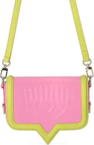 Eyelike Frame Small Pink Crossbody Bag