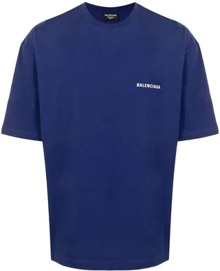 logo-print cotton T-shirt