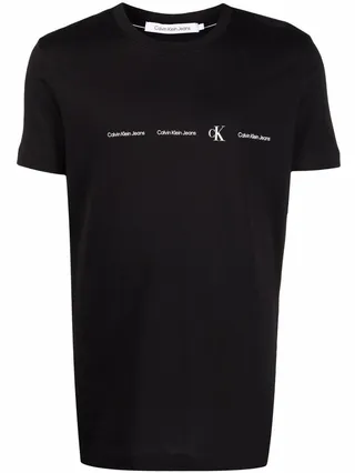 logo-print short-sleeved T-shirt