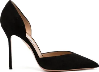 Uptown 100mm pointed-toe pumps