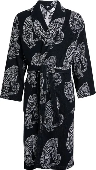 Desmond & Dempsey Towelling Sansindo Tiger Robe