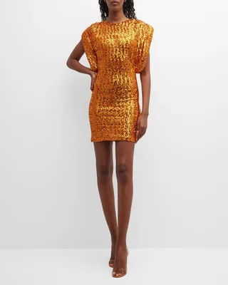 Annie Sequin Mini Dress
