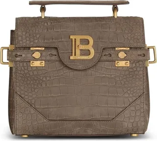 B-Buzz 23 crocodile-embossed tote bag