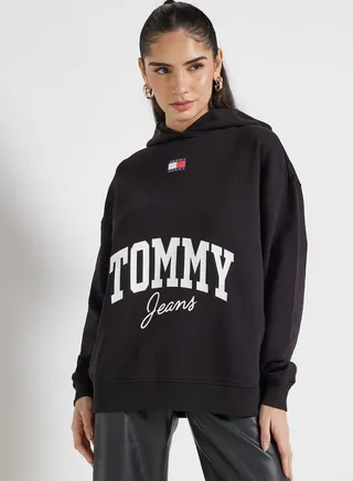 Logo Knitted Hoodie