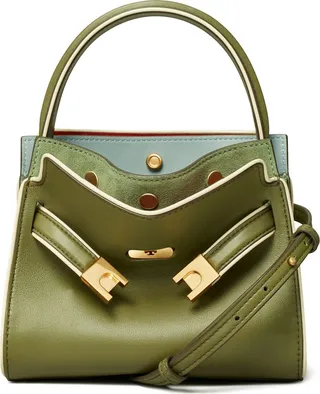 Petite Lee Radziwill Piped Double Bag