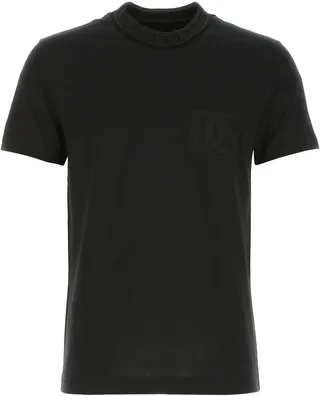 Black Cotton T-shirt
