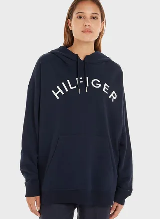 Logo Drawstring Hoodies