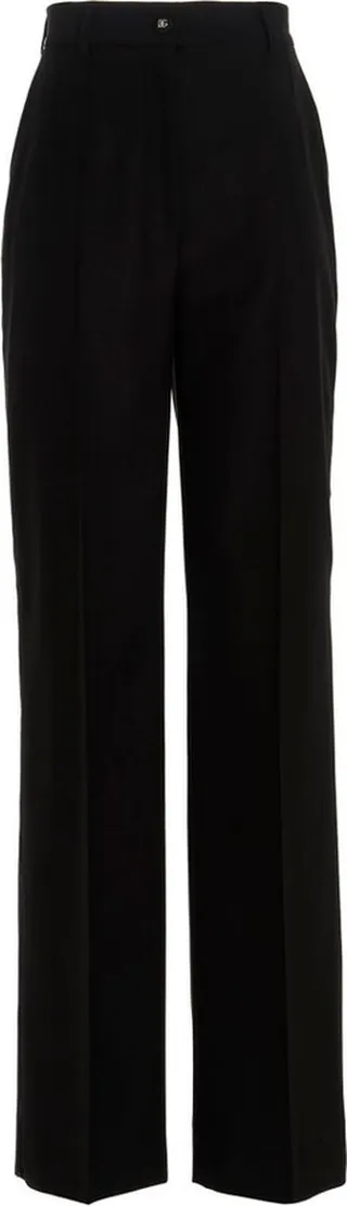 Dolce & Gabbana High Waist Loose-Fit Pants