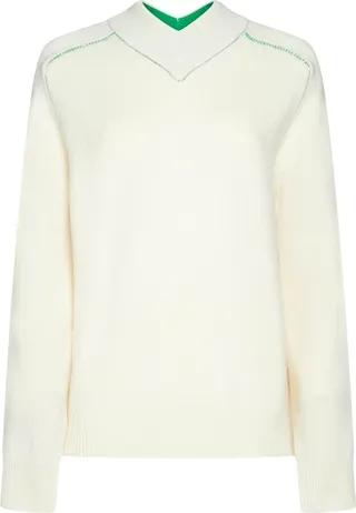 V-neck Wool Sweater