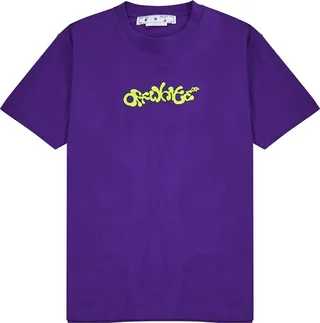 Off-White Printed Cotton T-shirt