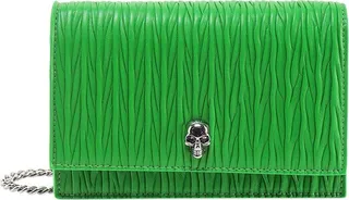 Alexander McQueen Skull Detailed Chain-Linked Crossbody Bag