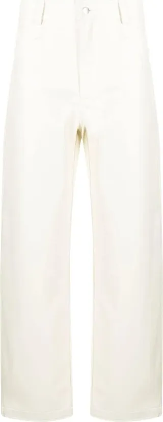 Straight-Leg Baggy Trousers