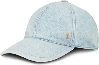 Logo-Embroidered Denim Cap