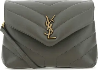 Saint Laurent LouLou Toy Logo Plaque Shoulder Bag
