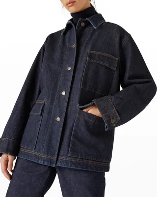 Giacca Cyrius Oversize Denim Coat